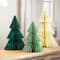 Accordion Honeycomb Foldable Paper Christmas Tree Set